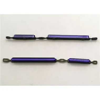 Set botones purpura para Motorola Moto G9 Power calidad premium