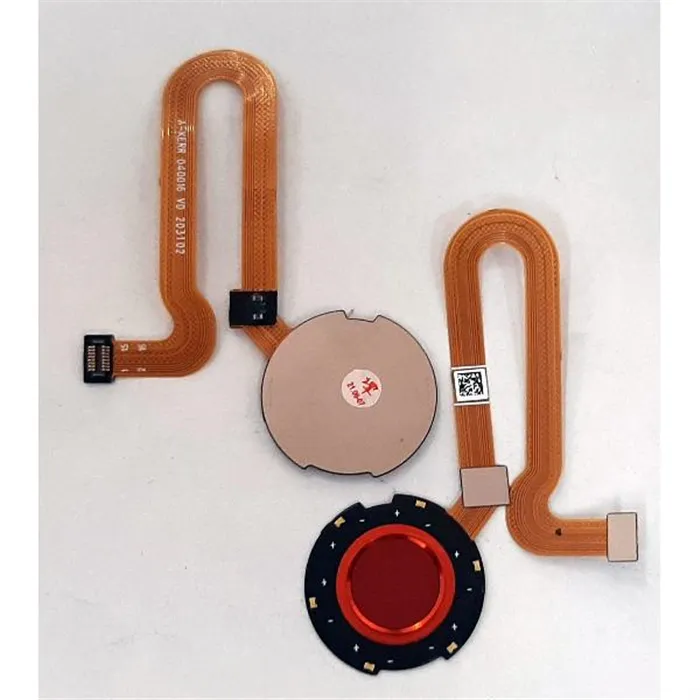 Flex boton home naranja para Motorola Moto One Hyper calidad premium