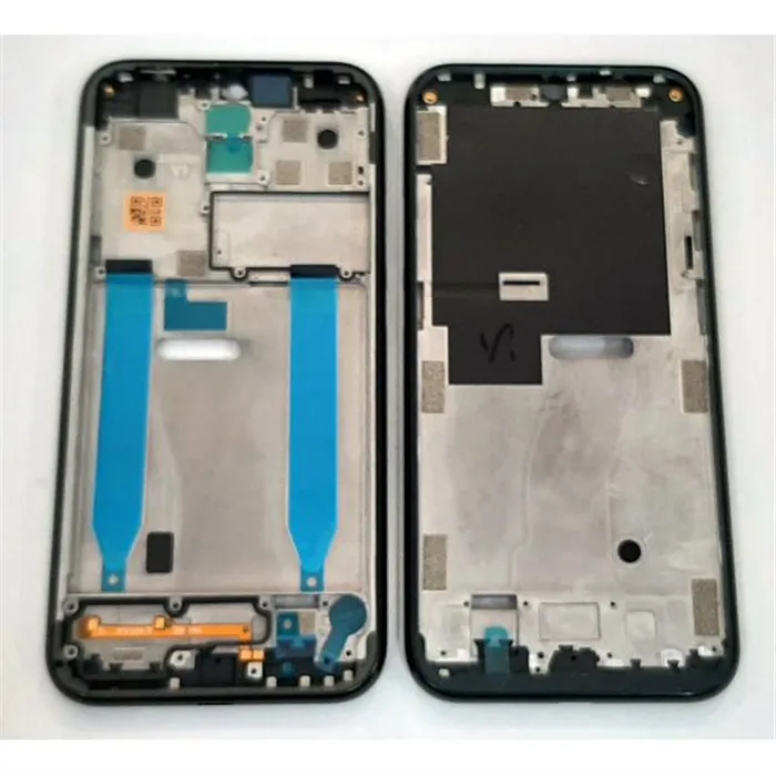 Carcasa central o marco negro para Nokia 4.2 TA-1157 calidad premium