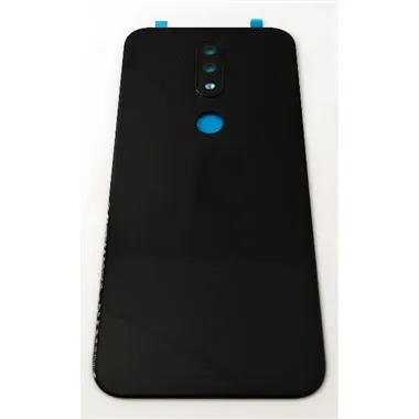 Tapa trasera o tapa bateria negra para Nokia 4.2 con cubierta de camara