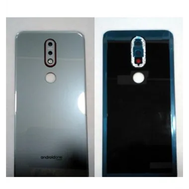 Tapa trasera o tapa bateria blanca para Nokia 7.1 mas lente camara