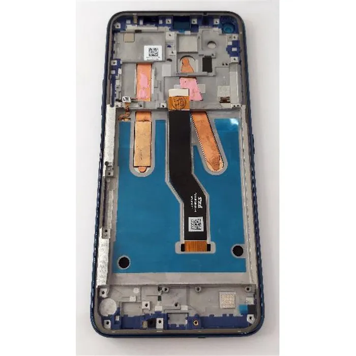 Pantalla lcd para Nokia 8.3 mas tactil negro con marco azul calidad premium