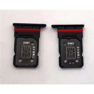 Soporte o bandeja dual sim negro para Oneplus 10 Pro calidad premium