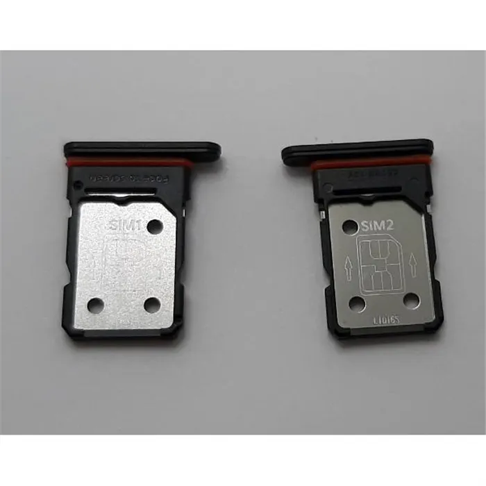 Soporte o bandeja dual sim negra para Oneplus 10T CPH2415 calidad premium