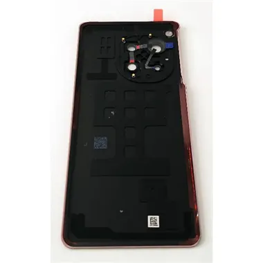 Tapa trasera o tapa bateria dorada para Oneplus 12R 5G con cubierta de camara