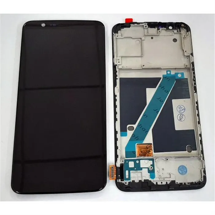 Pantalla oled para Oneplus 5T mas tactil negro mas marco negro compatible