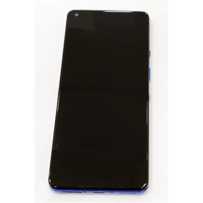 Pantalla lcd para Oneplus 8 Pro mas tactil negro con marco azul compatible