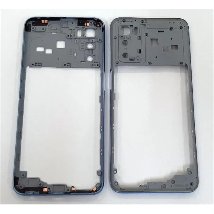 Carcasa trasera o marco azul para Oppo A16 CPH2269 A16S CPH2271 calidad premium