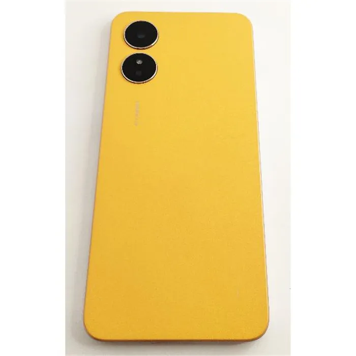 Tapa trasera o tapa bateria naranja para Oppo A17 CPH2477 mas lente camara