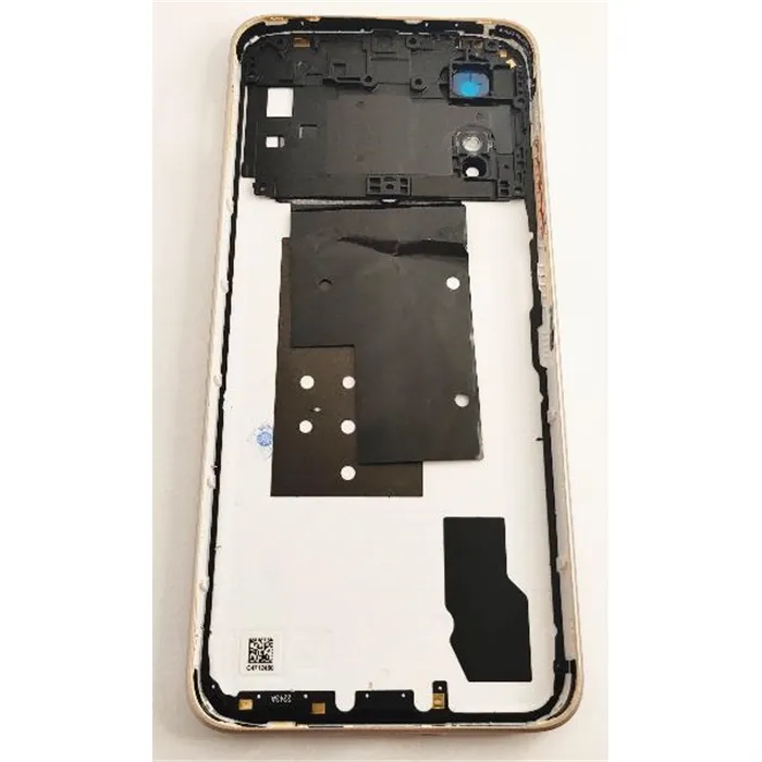 Tapa trasera o tapa bateria naranja para Oppo A17 CPH2477 mas lente camara