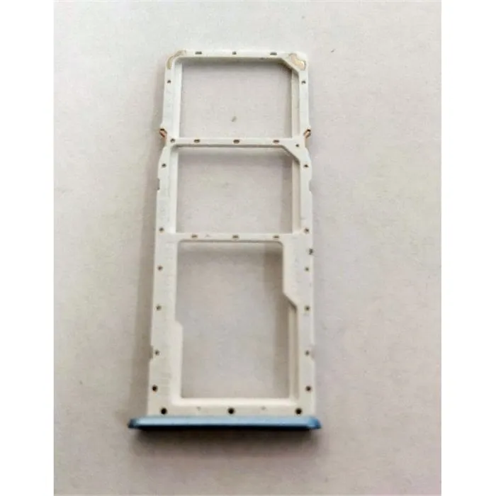 Soporte o bandeja dual sim azul para Oppo A17 CPH 2477 calidad premium