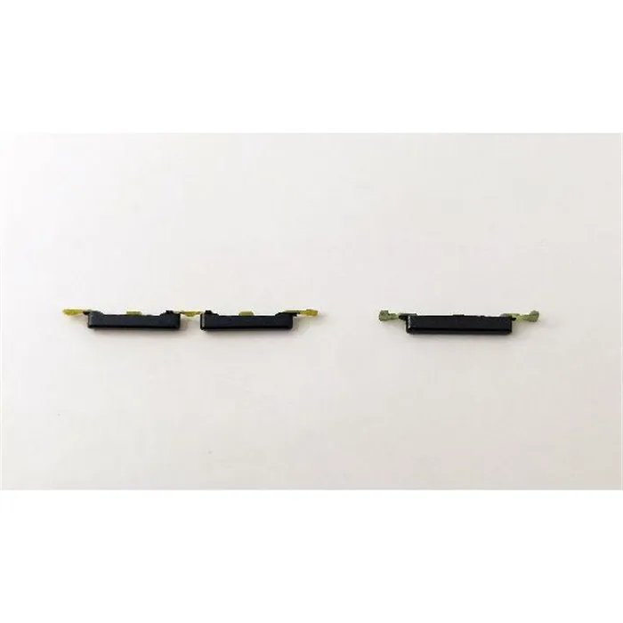 Set 3 botones negros para Oppo A53S CPH2321 calidad premium