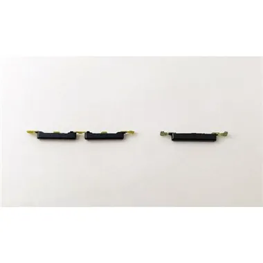 Set 3 botones negros para Oppo A53S CPH2321 calidad premium