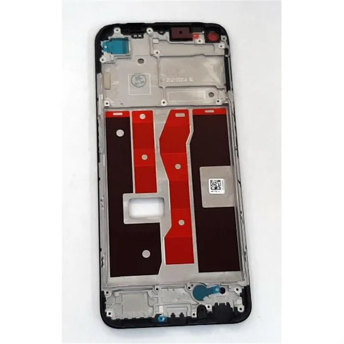 Carcasa o marco frontal negro para Oppo a54 4g