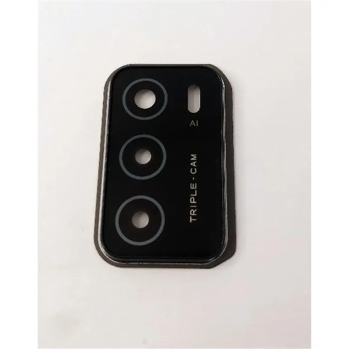 Cubierta camara plata para Oppo A54S CPH2273 calidad premium