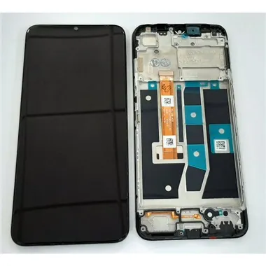 Pantalla lcd para Oppo A54S CPH2273 mas tactil negro mas marco negro calidad premium