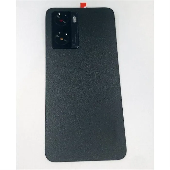 Tapa trasera o tapa bateria negra para Oppo A57S CPH2385 mas cubierta camara