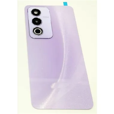 Tapa trasera o tapa bateria morada para Oppo A80 5G con cubierta de camara