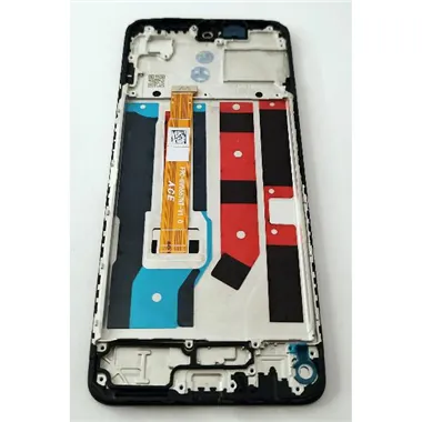Pantalla lcd para Oppo A80 5G mas tactil negro con marco negro compatible