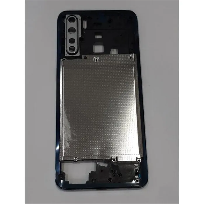Carcasa trasera o marco azul para Oppo A91 calidad premium