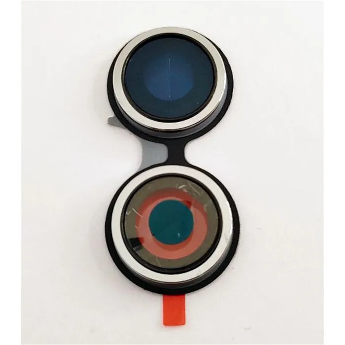 Set 2 cubierta camara plata para Oppo A96 5G calidad premium