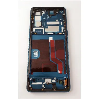 Pantalla TFT para Oppo Find X2 mas tactil negro mas marco azul compatible