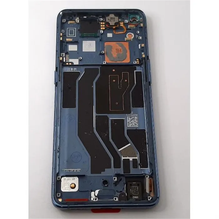 Pantalla lcd para Oppo Find X3 mas tactil negro mas marco azul compatible