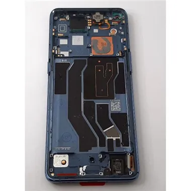 Pantalla lcd para Oppo Find X3 mas tactil negro mas marco azul compatible