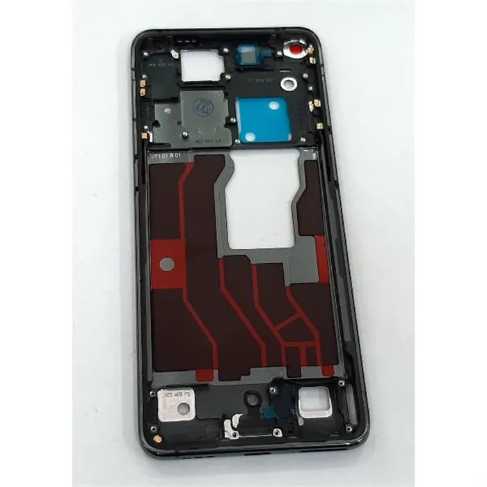Carcasa central o marco negro para Oppo Find X3 Pro CPH2173 calidad premium