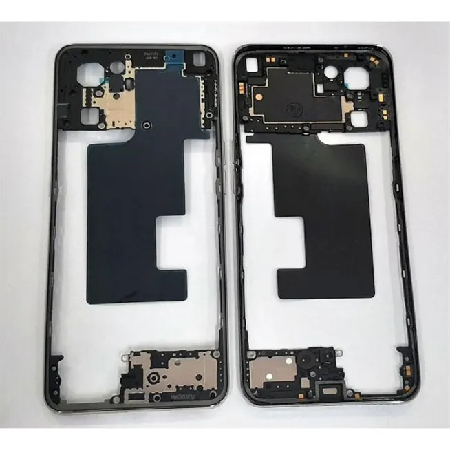 Carcasa trasera o marco dorado para Oppo Find X5 Lite CPH2371 calidad premium
