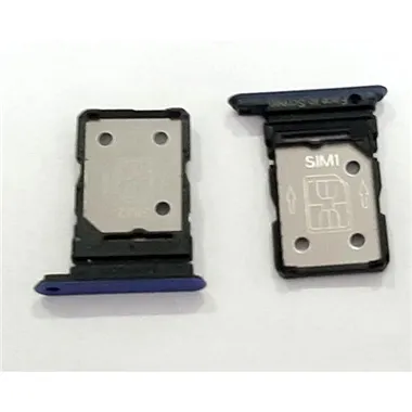 Soporte o bandeja dual sim azul para Oppo Realme X50 RMX2051 calidad premium