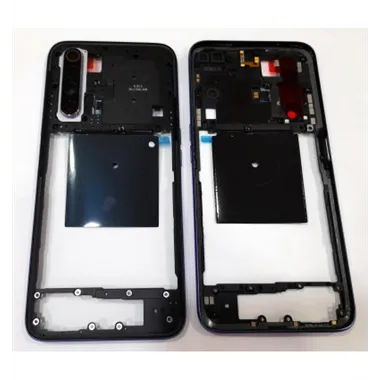Carcasa central o marco purpura para Oppo Realme X50 calidad premium