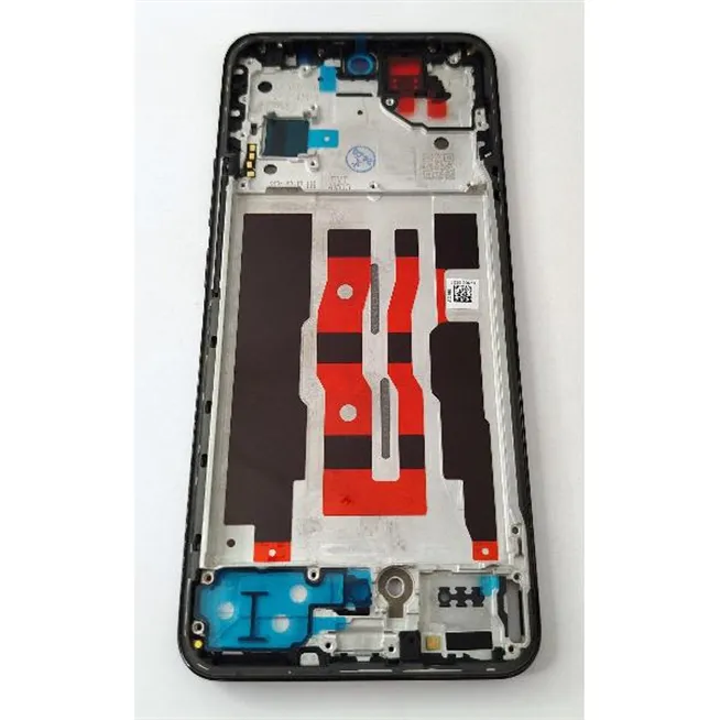 Carcasa central negra para Oppo Reno 12 5G CPH2625 calidad premium