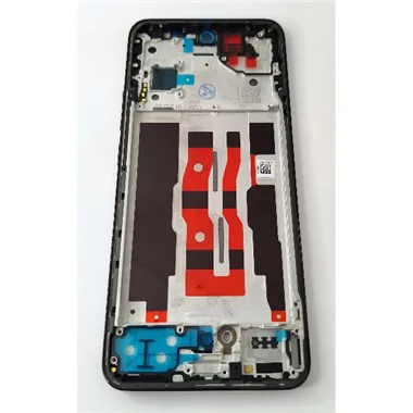 Carcasa central negra para Oppo Reno 12 5G CPH2625 calidad premium