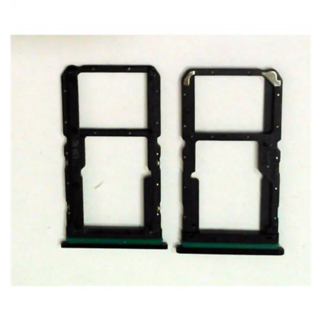 Soporte SIM o bandeja negra para Oppo Reno 2 CPH1907 PCKM00 PCKT00