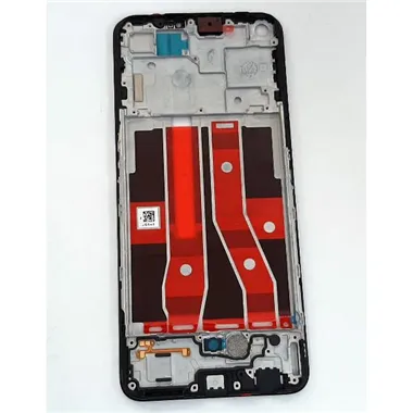 Carcasa central o marco negro para Oppo Reno 4 SE calidad premium
