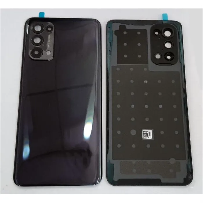 Tapa trasera o tapa bateria negra para Oppo Reno 5 4G mas cubierta camara