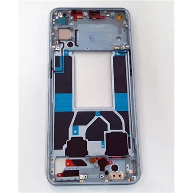 Carcasa central o marco azul para Oppo Reno 6 5G CPH2251 calidad premium