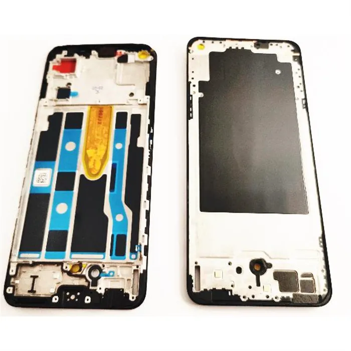 Carcasa o marco frontal negro para Oppo Reno 7 5G CPH2371 calidad premium