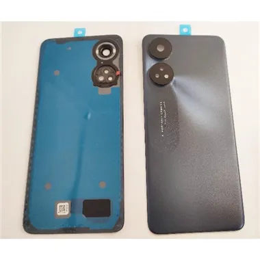 Tapa trasera o tapa bateria negra para Oppo Reno 8T 4G mas cubierta camara