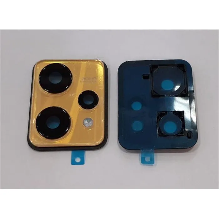 Cubierta camara dorada para Realme 9 5G calidad premium