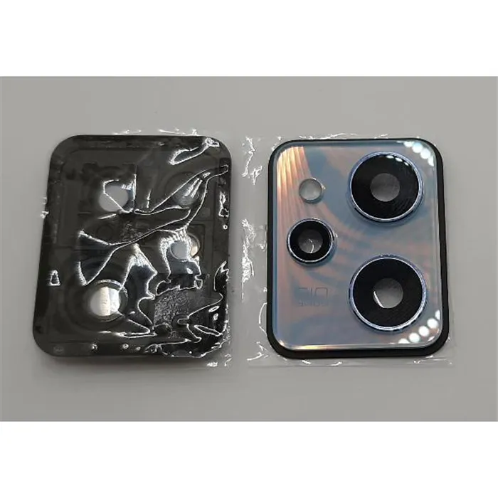 Cubierta camara azul plata para Realme 9 Pro Plus 5G RMX3392 calidad premium