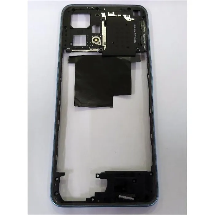 Carcasa central o marco azul para Realme 9 Pro Plus 5G RMX3392 calidad premium