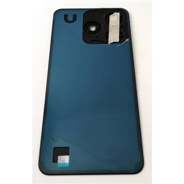Tapa trasera o tapa bateria azul para Realme C63 4G con cristal de camara