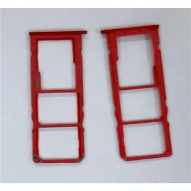Soporte o bandeja dual sim roja para Samsung Galaxy A20S A207 calidad premium