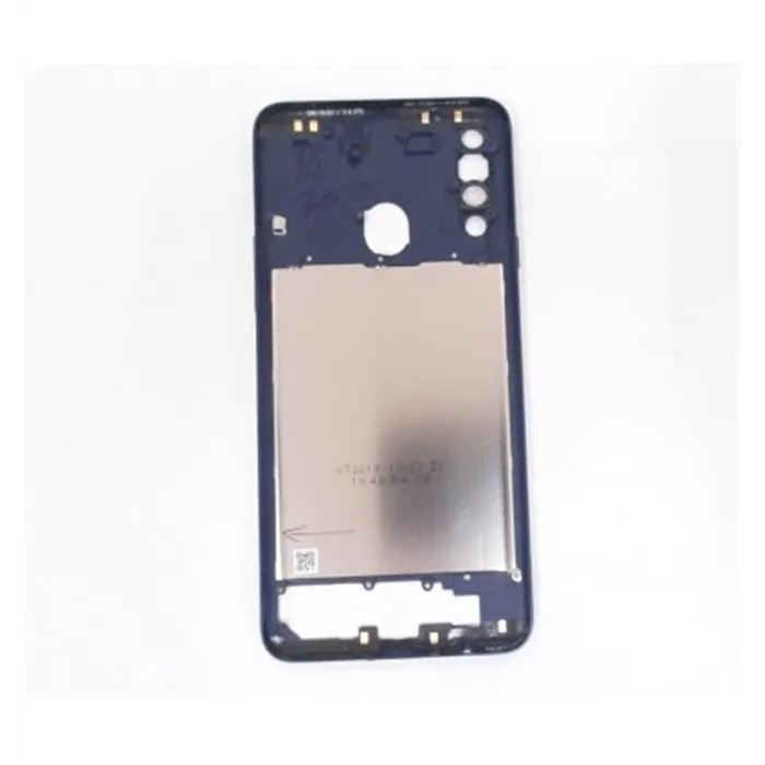 Carcasa central o marco azul para Samsung Galaxy A20S A207 calidad premium
