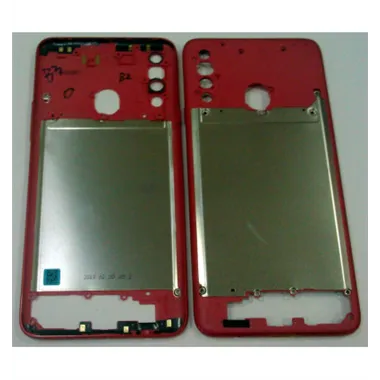 Carcasa o marco frontal rojo para Samsung Galaxy A20S A207 calidad premium