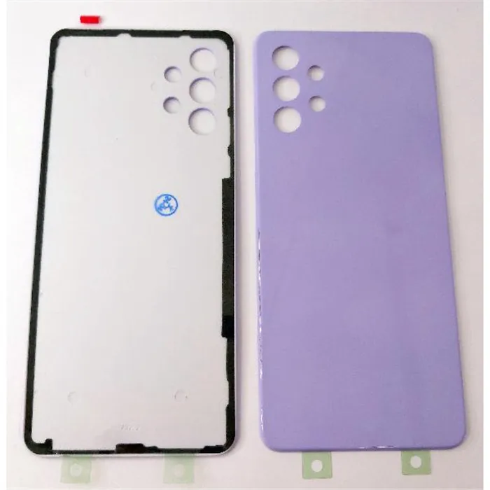 Tapa trasera o tapa bateria morada para Samsung Galaxy A32 A325 