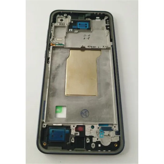 Carcasa o marco frontal negro para Samsung Galaxy A35