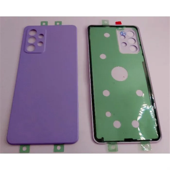 Tapa trasera o tapa batería violeta para Samsung Galaxy A52 A525 A52 5G A526